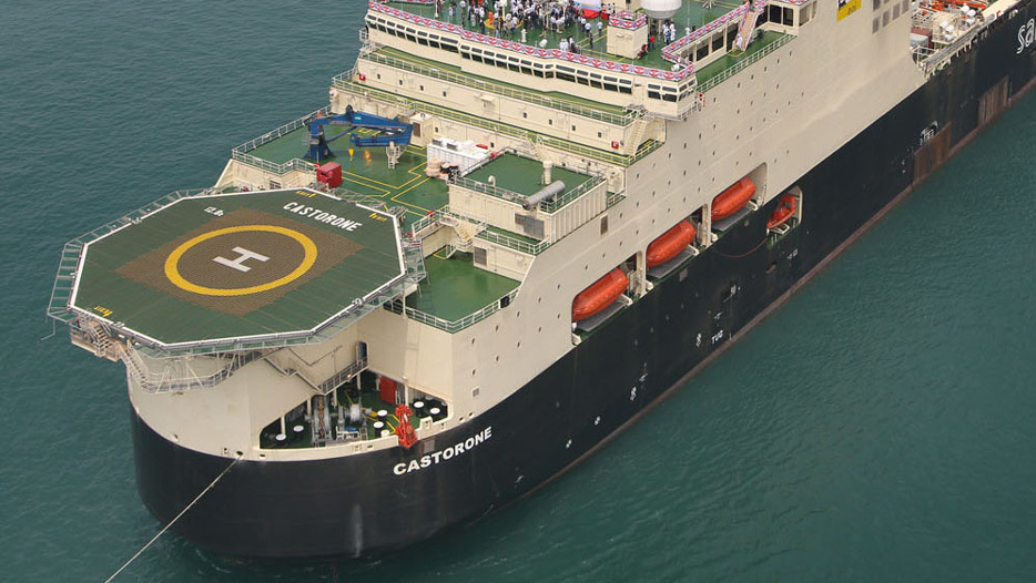 Saipem&rsquo;s Castorone vessel will perform the offshore operations in 2025.