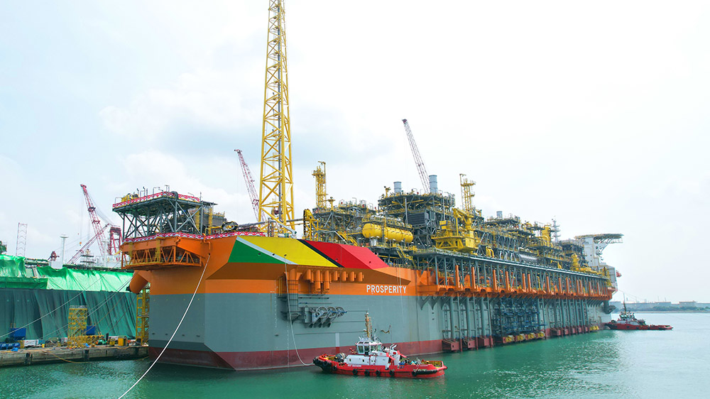 Following arrival in Guyanese waters later this year, the SBM Offshore installation team will install the Prosperity FPSO on the Payara Field in the Stabroek Block.