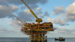 Unrelated oil platform offshore Malaysia Unrelated oil platform offshore Malaysia