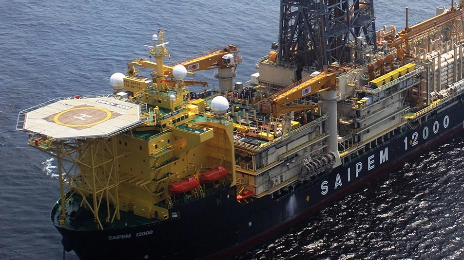 The Saipem 12000 is an ultradeepwater drillship.