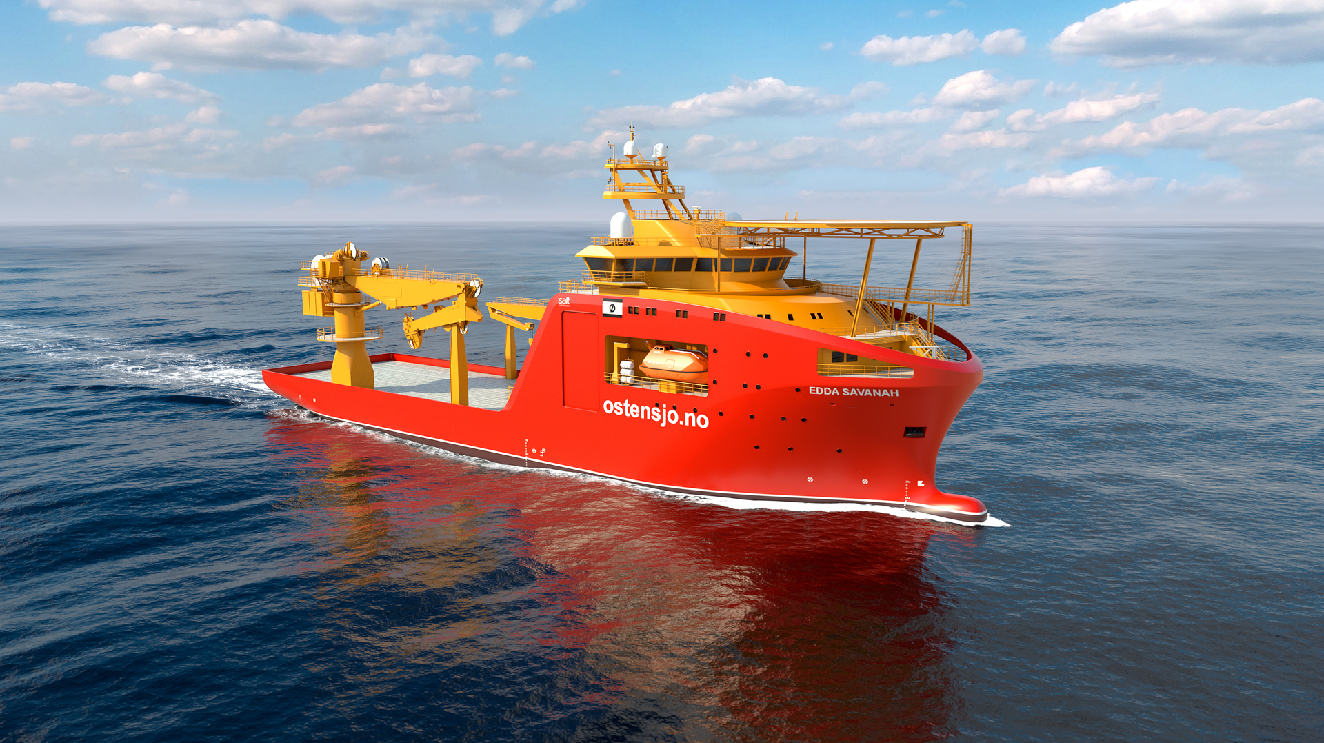 The Edda Savanah vessel will mobilize next month for IRM programs in the North Sea and Irish Sea.