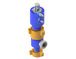 The NX1 model hydraulic choke. The NX1 model hydraulic choke.