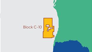 Block C-10 is located offshore West Africa.