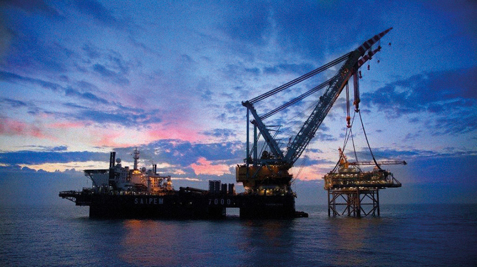 Saipem will undertake engineering, preparation, removal and disposal of the upper jacket of the Heather platform, using the semisubmersible Saipem 7000 crane vessel.