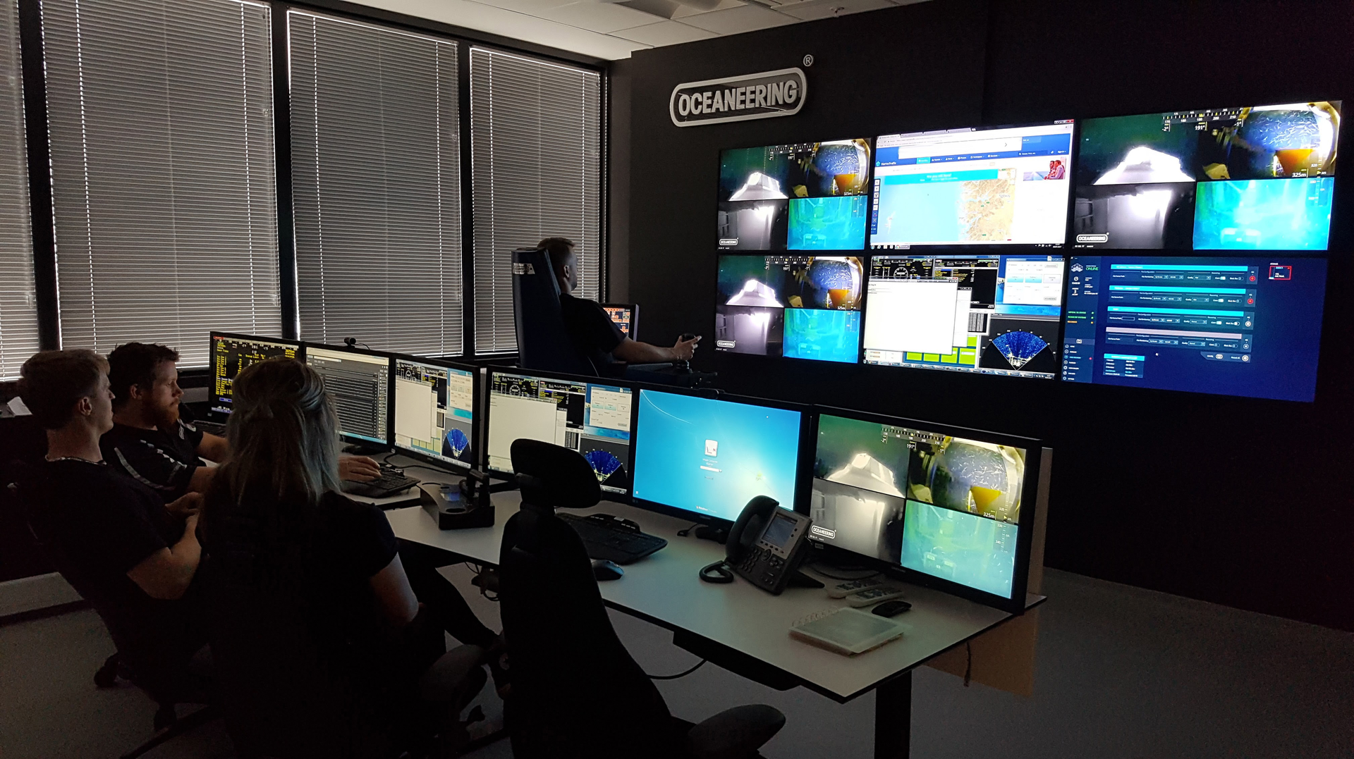 Oceaneering has an onshore remote operations center in Stavanger, Norway.