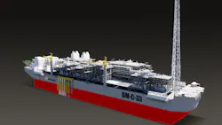 The FPSO for the BM-C-33 project The FPSO for the BM-C-33 project