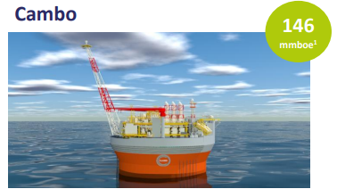 Cambo's low emissions development (c.3.7 kgCO2/boe)