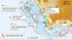 Location map for Block 3B/4B and Africa Oil's assets Location map for Block 3B/4B and Africa Oil's assets