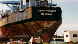 The Zafiro oil field is located offshore Equatorial Guinea. The Zafiro oil field is located offshore Equatorial Guinea.