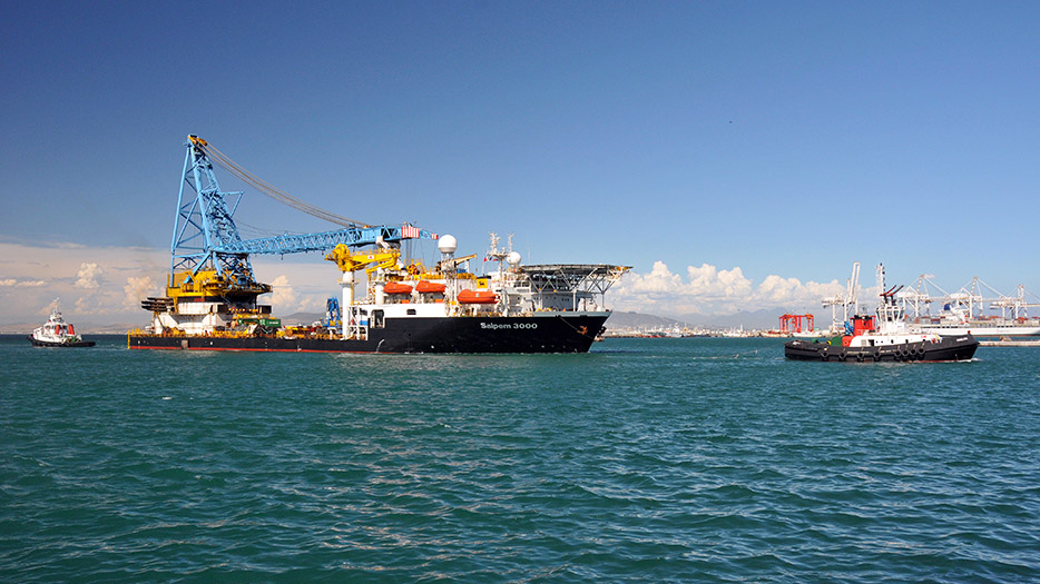 The Saipem 3000 vessel completed installation of the foundation piles in late summer.