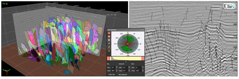 An AI-assisted PaleoScan, using Chevron’s AI models for automated fault extraction, will enable large-scale geological models to be built with increased detail and accuracy, reducing the time required to perform structural interpretation in all geological settings by orders of magnitude. An AI-assisted PaleoScan, using Chevron’s AI models for automated fault extraction, will enable large-scale geological models to be built with increased detail and accuracy, reducing the time required to perform structural interpretation in all geological settings by orders of magnitude.