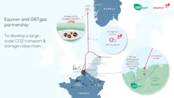 Equinor and GRTgaz have inked an agreement to develop CO2 transport infrastructure in France. Equinor and GRTgaz have inked an agreement to develop CO2 transport infrastructure in France.