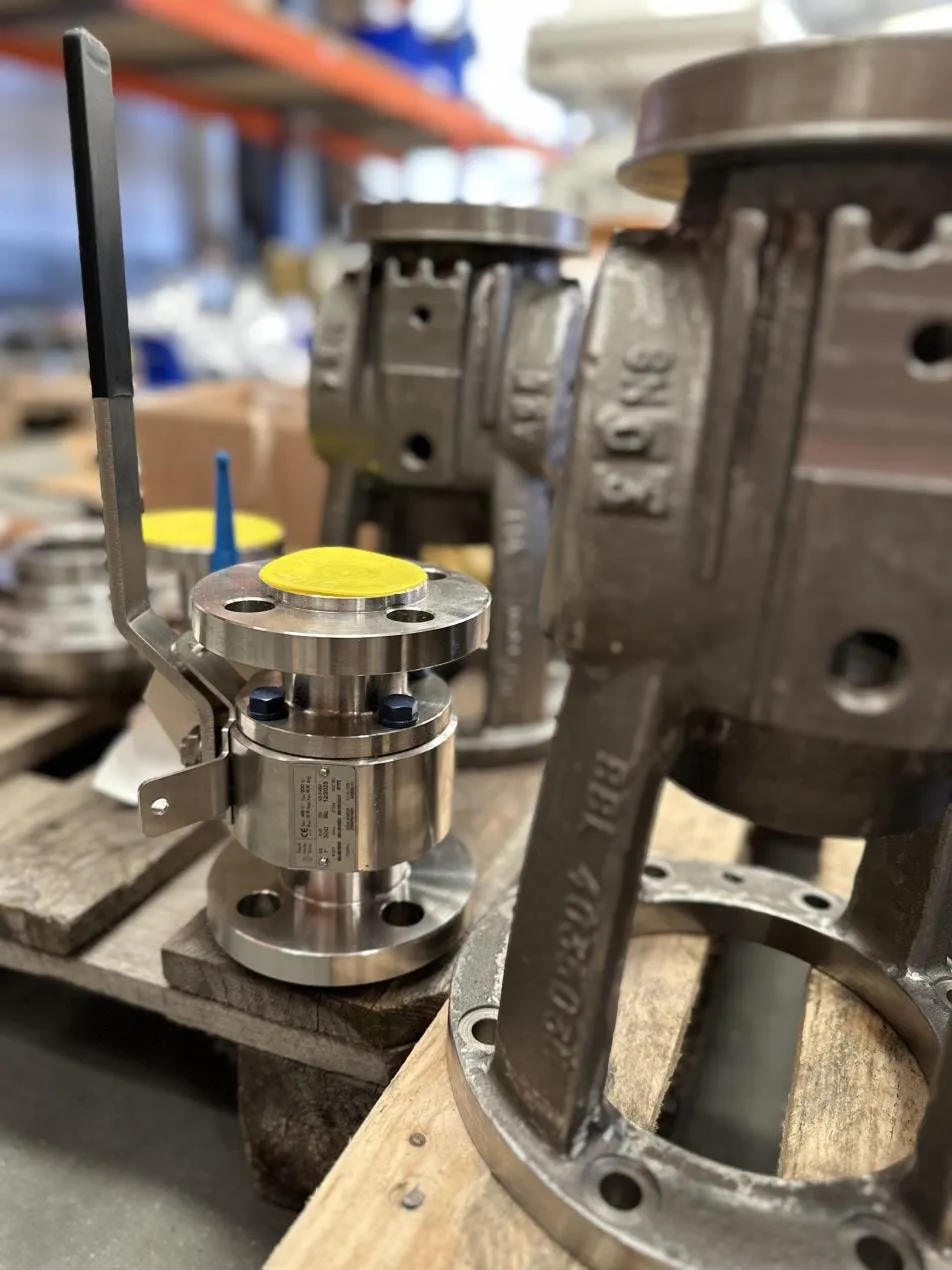 Amarinth pump components ready for assembly