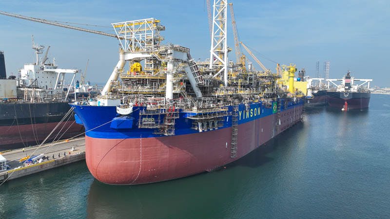 Yinson Production officially named its new addition to the fleet, FPSO Atlanta, during a naming ceremony in December 2023 at Dubai Drydocks World in Dubai, UAE.
