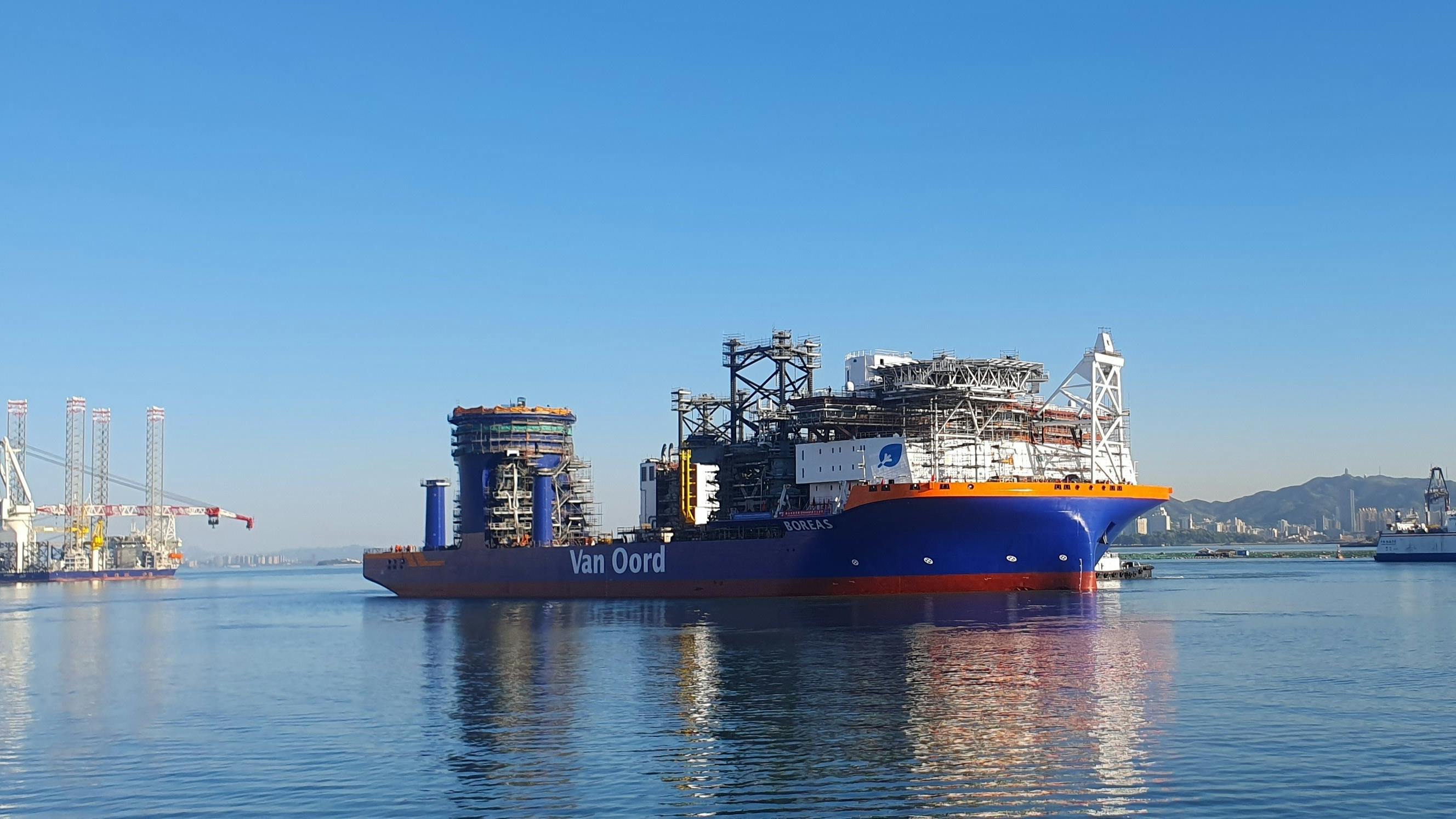 Boreas at CIMC Raffles in China