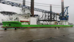 The Sea Challenger is a DP2 offshore installation vessel. The Sea Challenger is a DP2 offshore installation vessel.