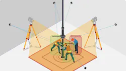 The diagram showcases how Salunda’s wearable Crew Hawk technology monitors workers wearing the devices. The diagram showcases how Salunda’s wearable Crew Hawk technology monitors workers wearing the devices.
