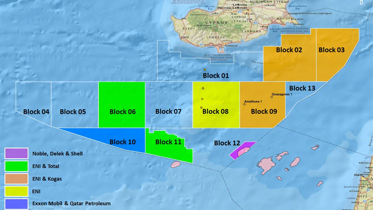 Aphrodite natural gas field