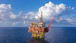 Asia's first deepwater jacket platform, the 'Haiji-2.' Asia's first deepwater jacket platform, the 'Haiji-2.'