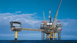 Harold platform in the Danish North Sea Harold platform in the Danish North Sea