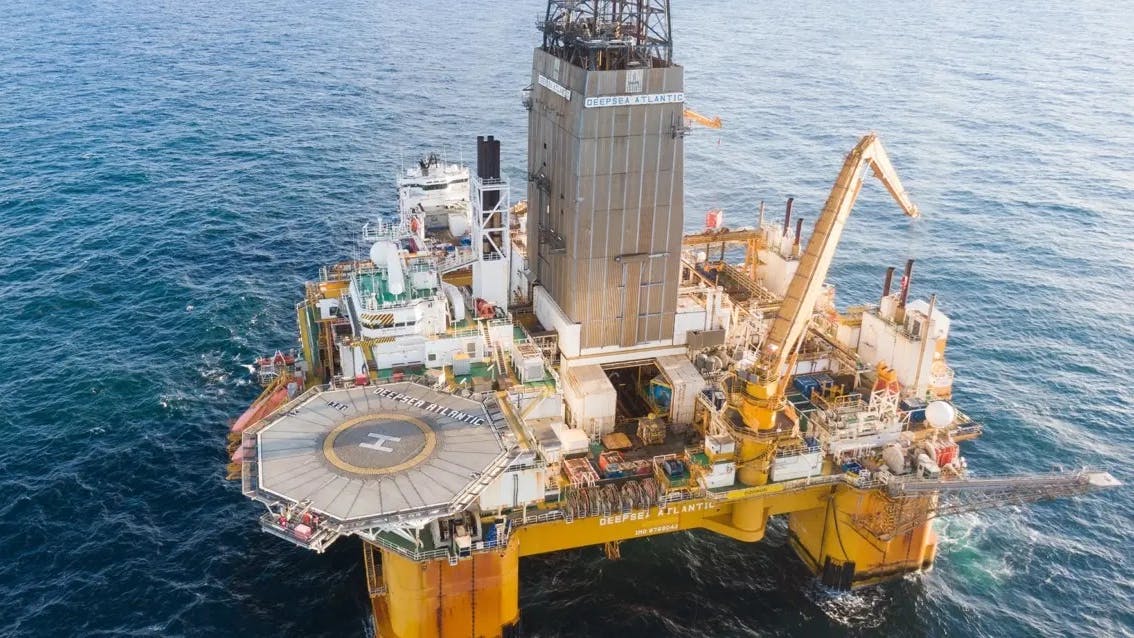 Deepsea Atlantic semisubmersible rig