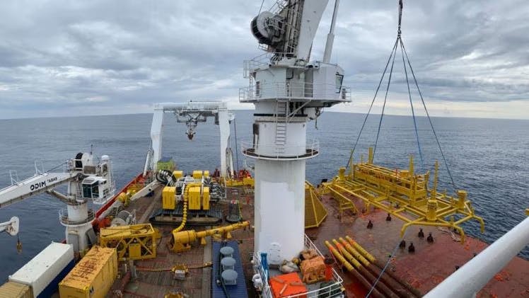 Qattameya gas field foundation support structure