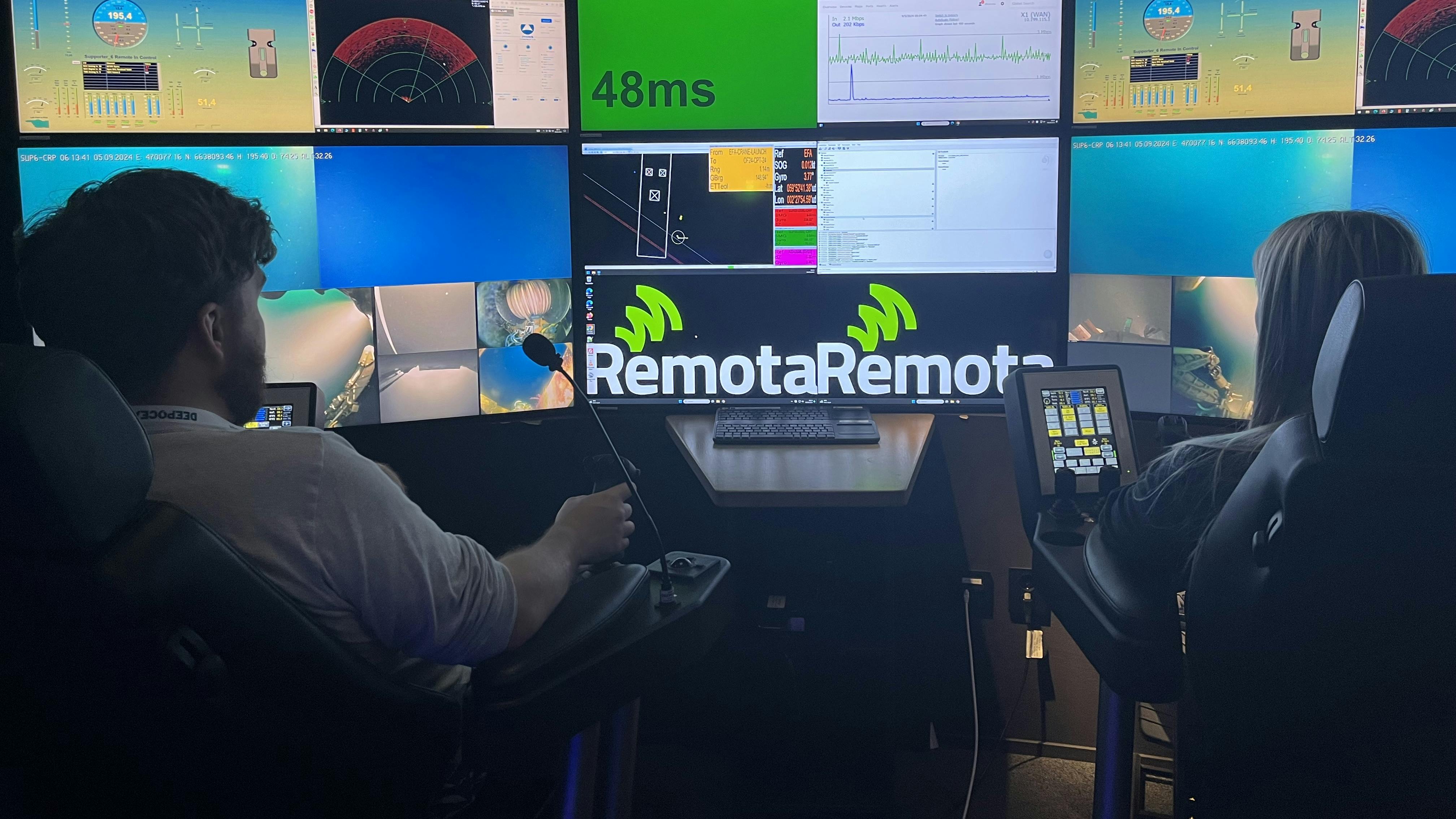 remote subsea dredging operations