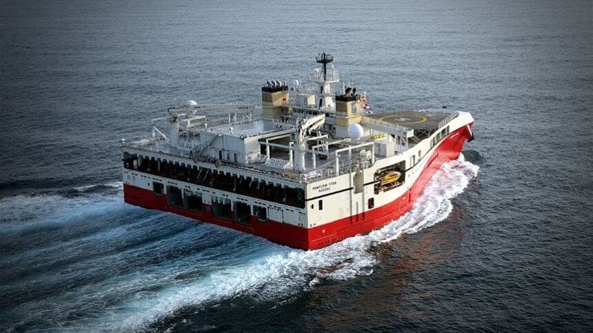 TGS Ramform seismic vessels