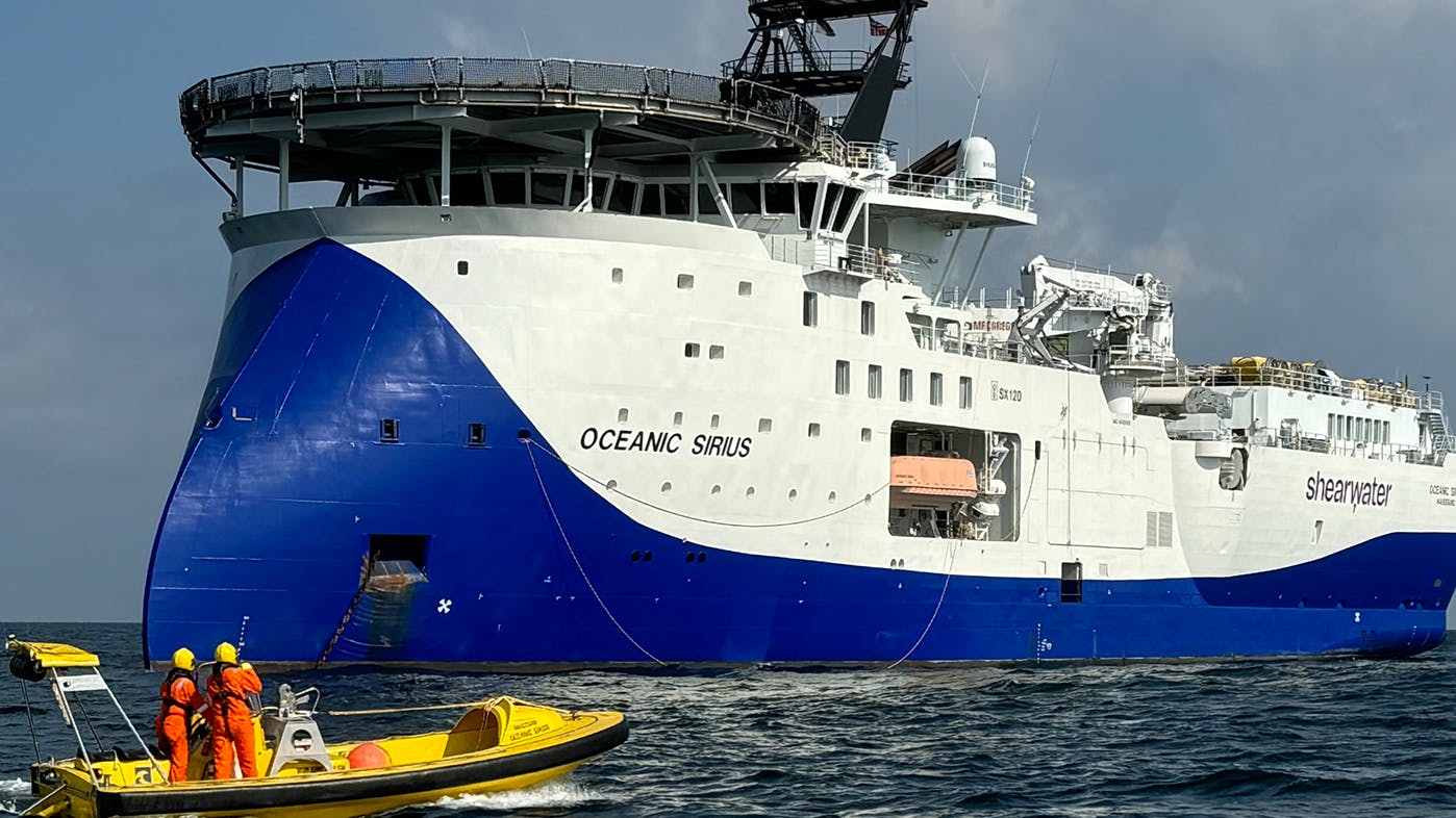 shearwater node deployment vessel