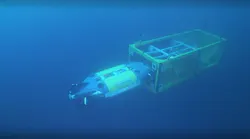 Freedom AUV underwater trials Freedom AUV underwater trials