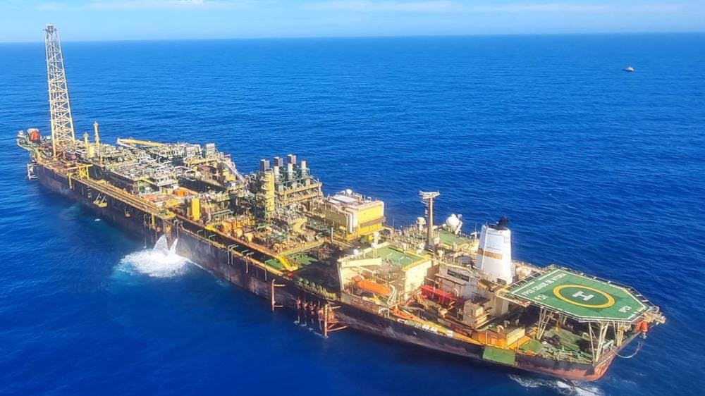 Golfinho field - FPSO Cidade de Vit&oacute;ria