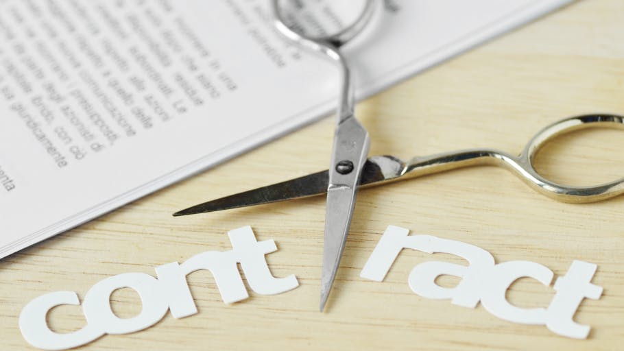 terminated rig contract