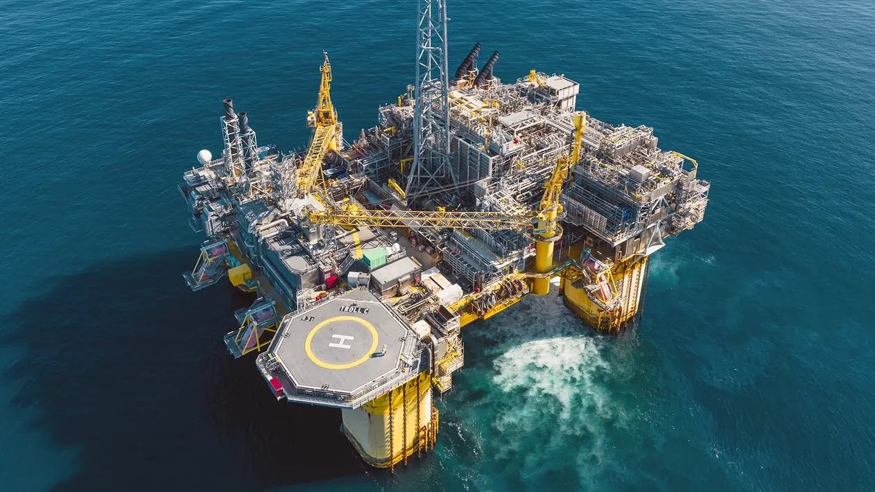 The Troll C platform is located in the North Sea.