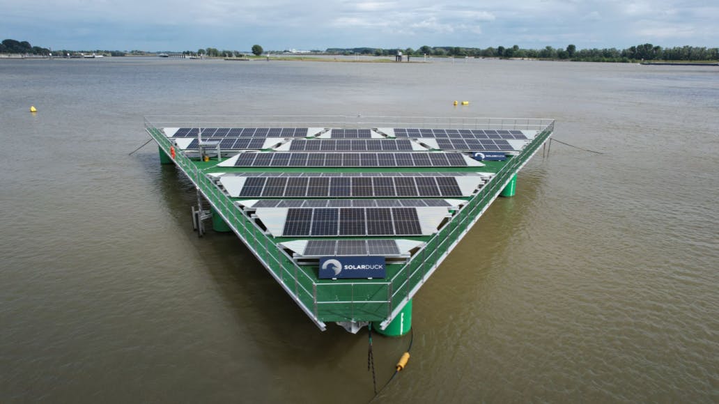 SolarDuck floating solar
