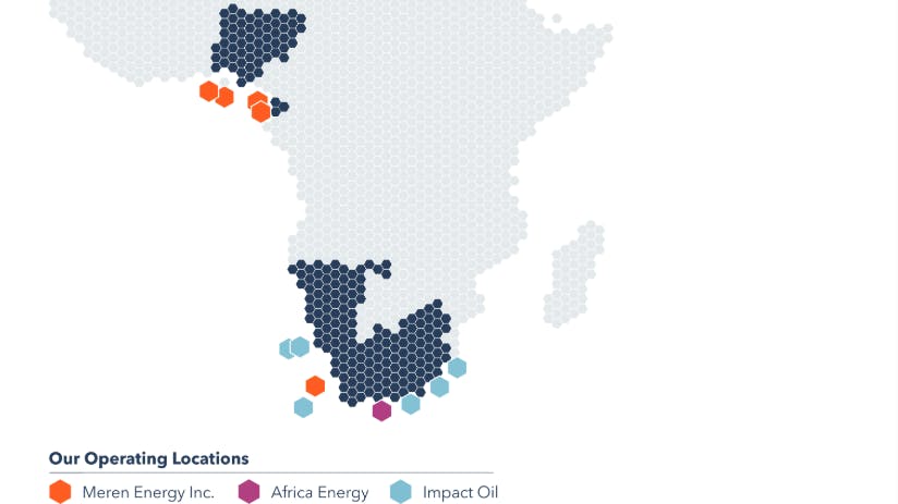 Meren's operations map