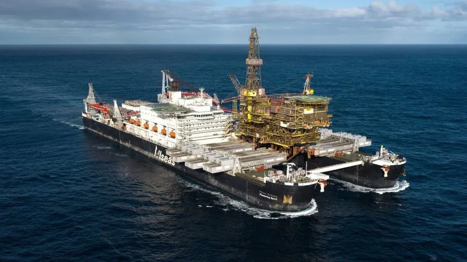 Allseas’ Pioneering Spirit heavy-lift vessel Allseas’ Pioneering Spirit heavy-lift vessel