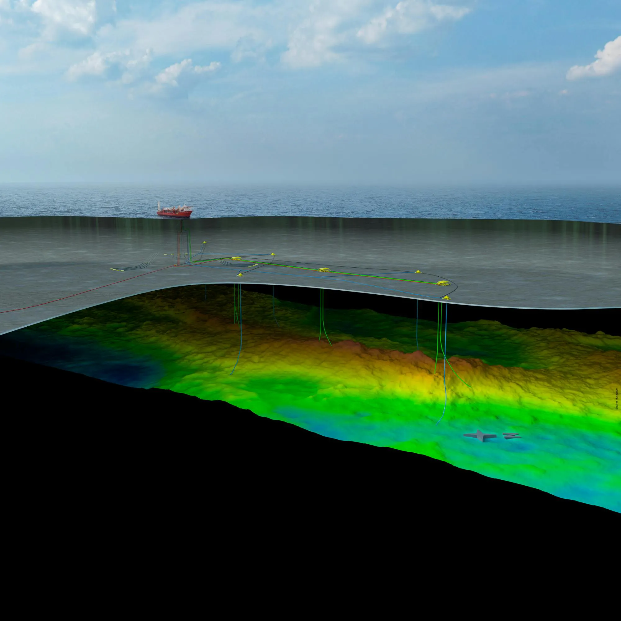 Rosebank FPSO illustration