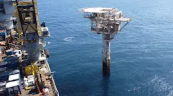 Removal and disposal of the Campbell platform structure offshore Australia Removal and disposal of the Campbell platform structure offshore Australia