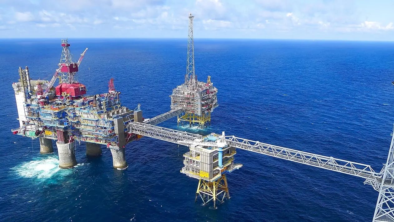 Sleipner field in the North Sea