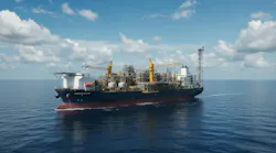 AI-generated FPSO image AI-generated FPSO image