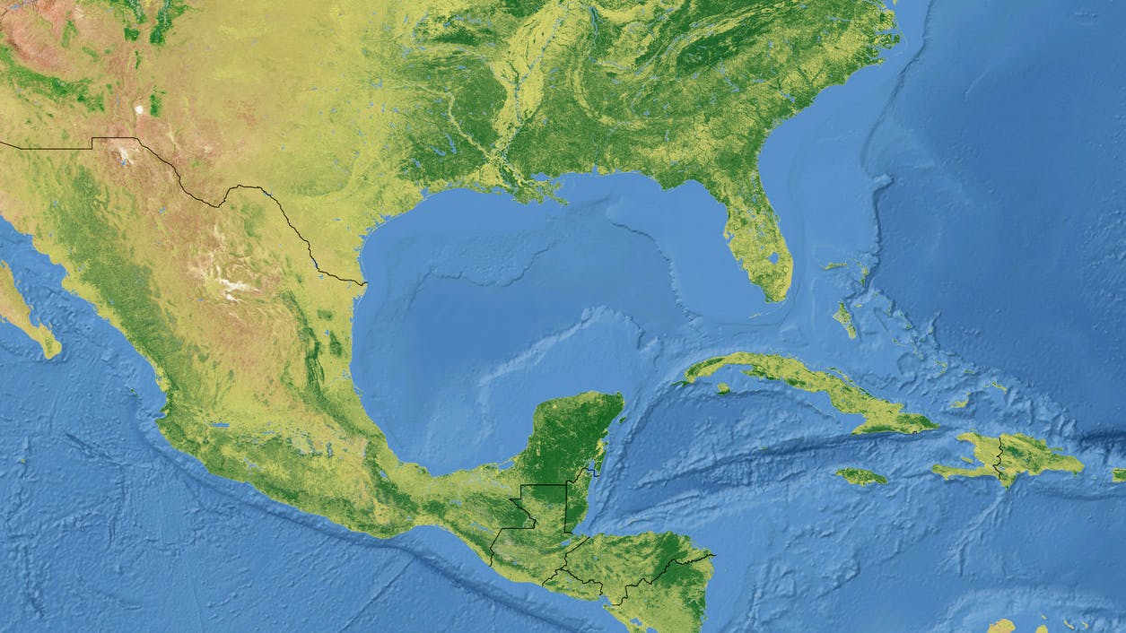 Gulf of Mexico map