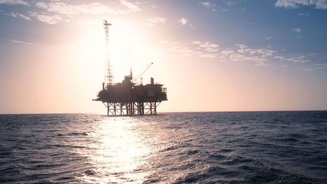 offshore Goodwyn A platform