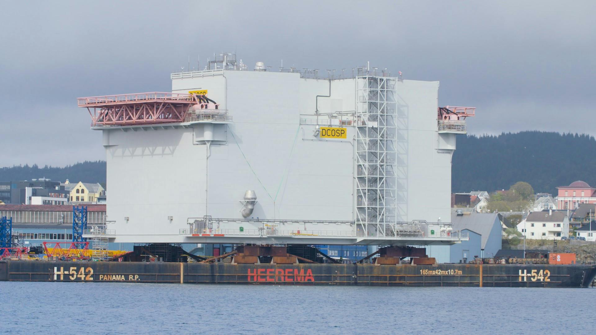 Dogger Bank C substation at dock