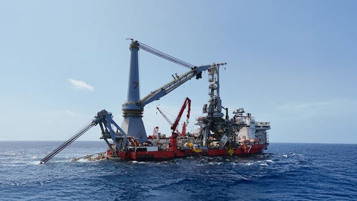 Subsea7 subsea installation vessel