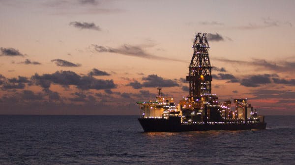 Transocean drillship