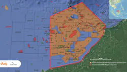 Map: multi-client 3D seismic data reprocessing offshore East Sarawak Map: multi-client 3D seismic data reprocessing offshore East Sarawak