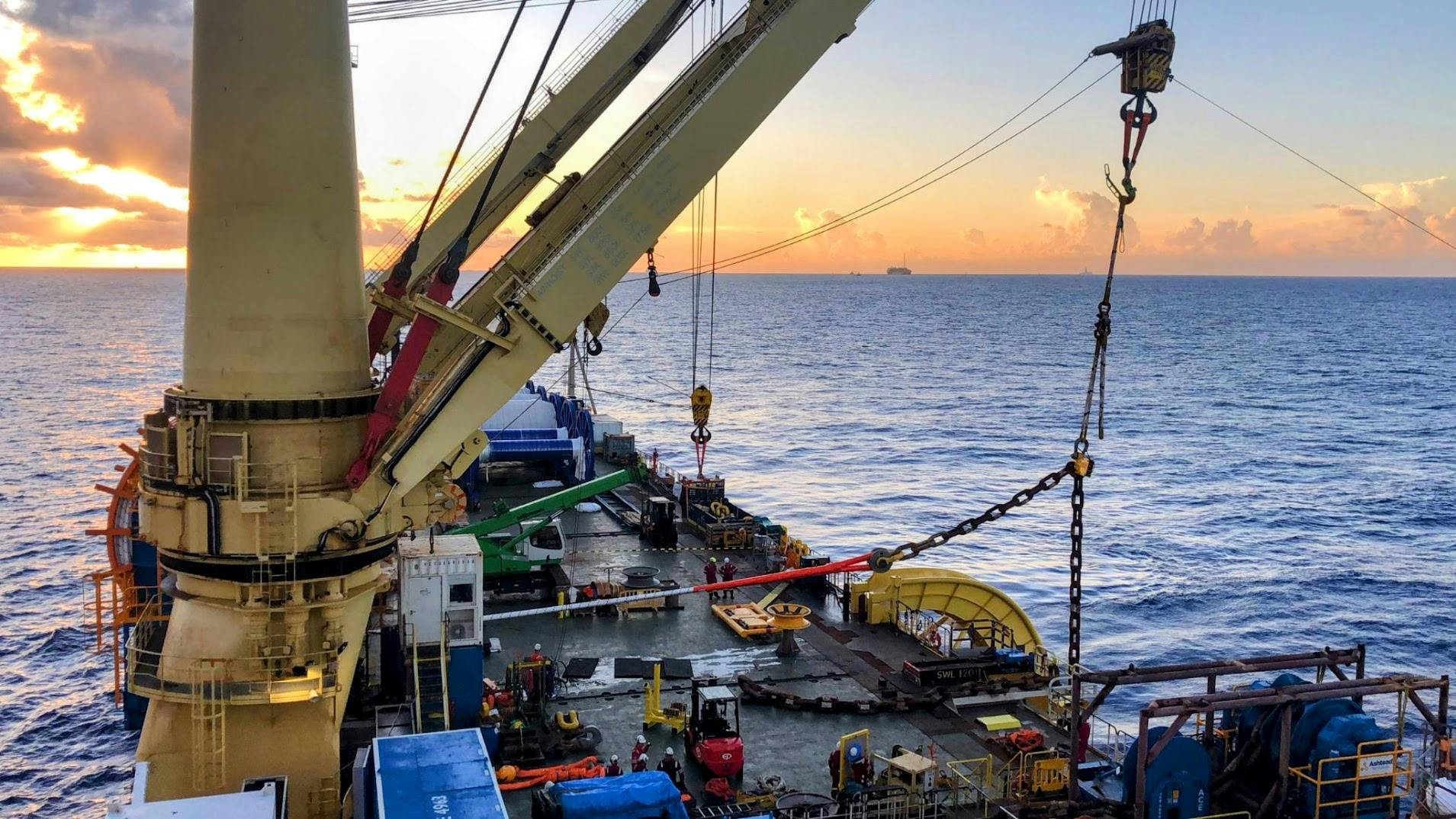 Jumbo Offshore mooring line completion for Errea Wittu FPSO