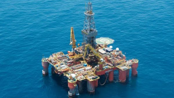Blackford Dolphin semisubmersible rig
