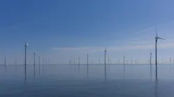 offshore wind turbines near Netherlands, Groningen province offshore wind turbines near Netherlands, Groningen province