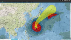 StormGeo weather map StormGeo weather map